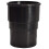 Round Downpipe Coupling - Black 1
