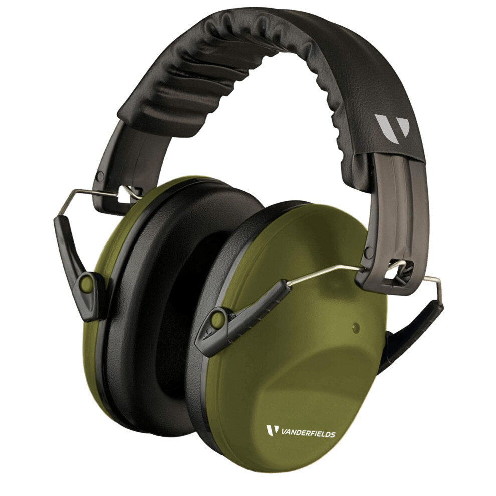 Vanderfields Premium Ear Defenders - Hearing Protection Earmuffs - Broad Spectrum Sound Reduction 29 Db At 2K Hz Noise Cancelling 5051226577826