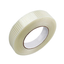Chudian 1 Roll Fiberglass Filament Tape, Filament Grid Tape Cricket Bat Fibreglass Tape Cricket Bat Repair Tape Sports Fiberglass Packing Tape