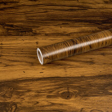 Abyssaly Wood Effect Vinyl Wrap Self Adhesive Wallpaper, Oak Wood Sticky Back Plastic Roll