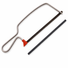Compact Mini Hacksaw & Junior Hack Saw Set – Simple Replacement – Standard Sizes – Fine Tooth Cutting Blade for Cutting Plastic & Wood