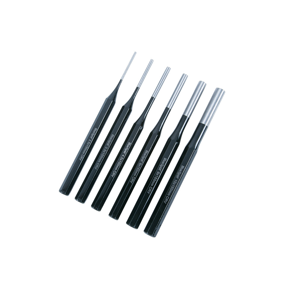 Blue Spot Tools 22443 6 Pce Parallel Pin Punch 5051226639395
