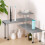 3 Tier Counter Corner Shelf Spice Racks Storage Organizer Kitchen Bathroom Table 6