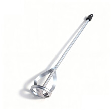 Spiral Mixer for Drill, 40cm Spiral Paint Mixer with 6cm Guard Cage, 3/8" Hex Shank Stirring Paddle for Plaster, Mortar, Filler, Epoxy, Grout