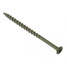 ForgeFix Countersunk Decking Screws | 4.5 x 75mm | Green | Box 200
