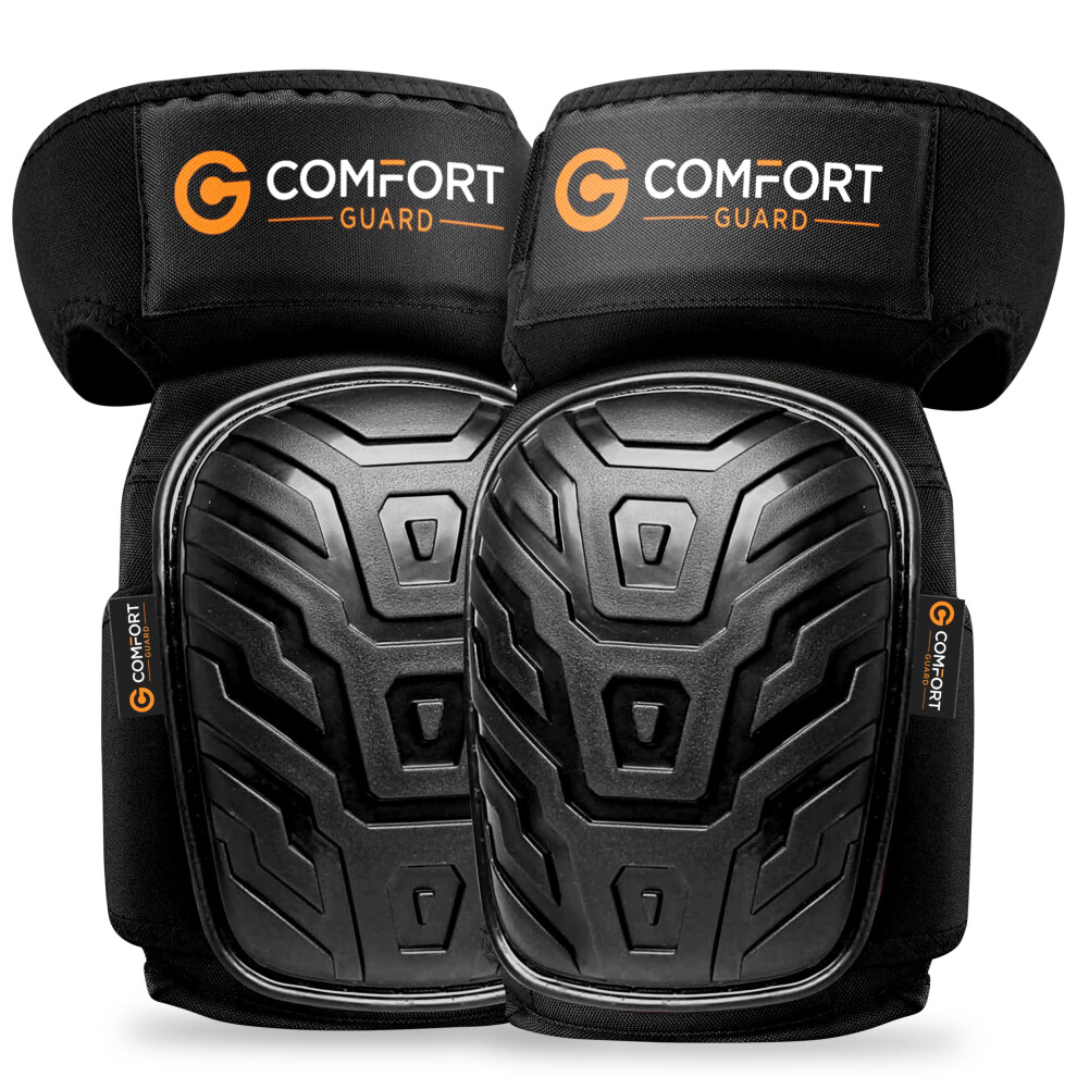 Comfortguard Knee Pads For Work - Heavy Duty Gel & Foam Kneepads For Men & Women - Construction Gardening Flooring Tiling 5051226619311