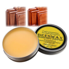 Beeswax Polish for Wood - Furniture Polish & Protector, Wood Conditioner for All Types & Colors, Enhances & Protects Any Wooden Surface, 25g