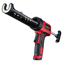 MARSOSAUR Caulk Gun, Non-Drip Electric Caulking Gun with 300 KG Thrust, Cordless Silicone Tool Gun with Constant Flow Tech