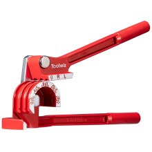 Toolwiz 3-in-1 Manual Pipe Bender 6-8-10mm 180 Degree Tube Bender 1/4'' 5/16'' 3/8'' Heavy Duty ACR Refrigeration System Flexible Copper, Aluminum
