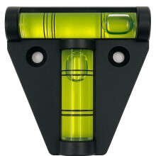 Caravan Spirit Level - 2 Way Bubble Leveling Device for Camping, Motorhomes, Campervans, Trailers & RVs