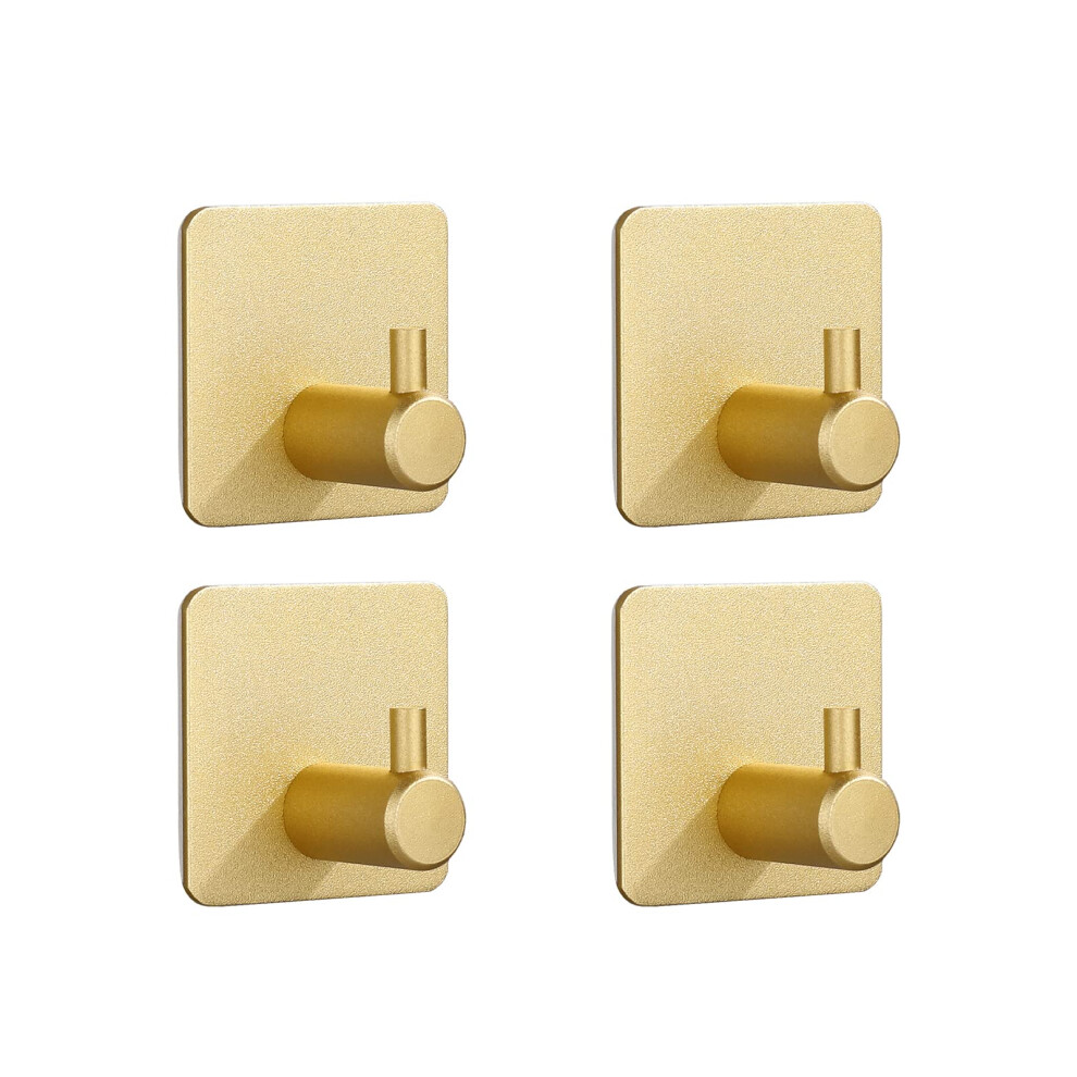 Self Adhesive Hooks 4 Pack, Coat Hooks, Sticky Hooks Strong, For Stick On Hooks 5000342894478