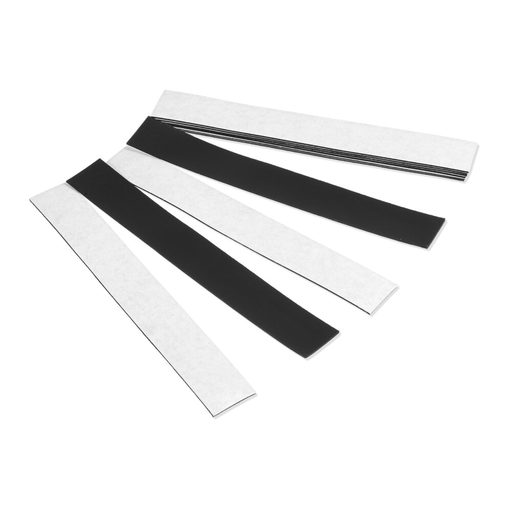 10 Pcs Magnetic Strips With Adhesive Backing, Flat Strong Magnet Tape For Crafts And Diy Projects 5051226592423