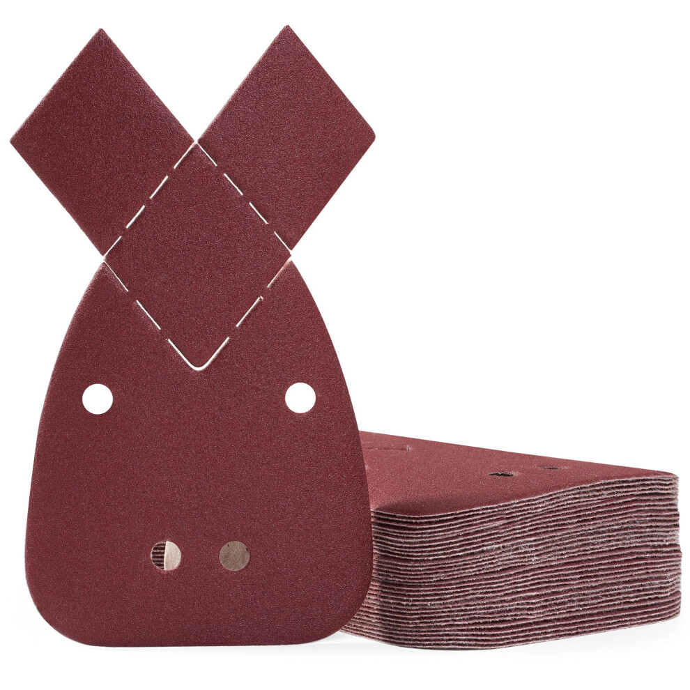 Satc Mouse Sander Pads 30-Piece 180 Grit Mouse Sanding Pads 4 Holes Detail Sander Pads Hook And Loop Mouse Palm Sanding Paper Sandpaper For Mouse 5051226608834