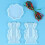 DIY Holder Silicone Coaster Tray Mold Crafting Resin Epoxy Making Casting 5