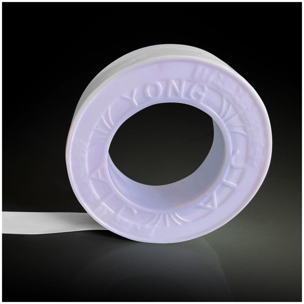 Aiouniya Teflon Tape Sealing Tape 16Mm*15M Ptfe Sealing Tape Waterproof Sealing Tape Thread Seal Tape Plumbers Tape Ptfe Tape Plumbing Ptfe Water 5051226622359
