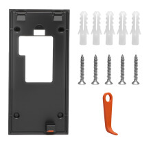 Ring Doorbell Mount No Drill for New Battery Video Doorbell (2024 Release), Replacement Doorbell Bracket Backplate Kit