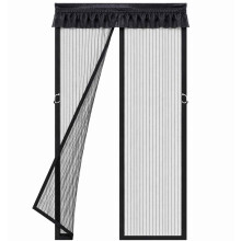 Magnetic Fly Screen Door 90210 cm, Hands Free Mesh Door Curtain with Magnets, S