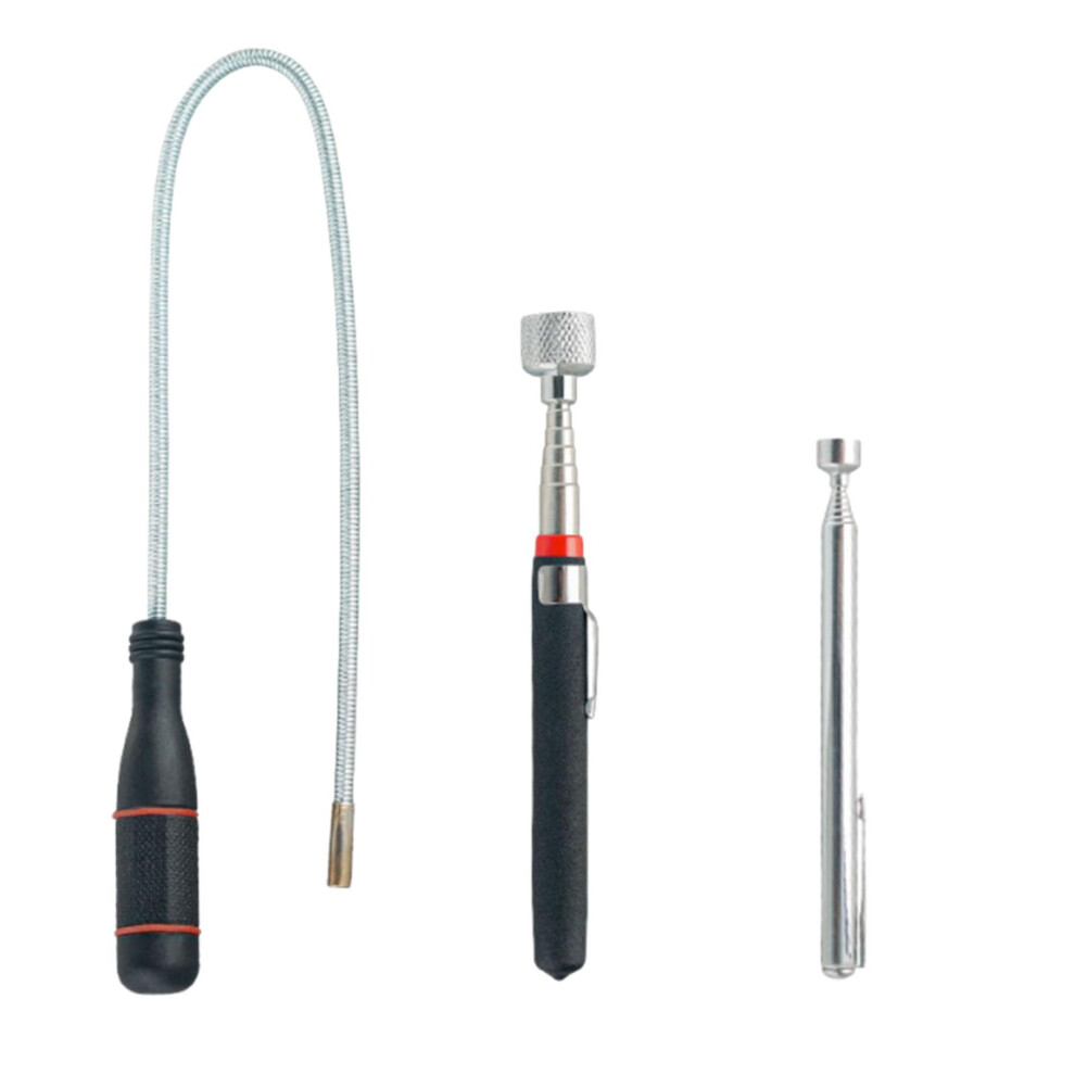3 Pack Telescopic Magnet, Magnetic Pickup Tool, Telescopic Magnetic Pickup Tool, Magnet Stick 5051226620256