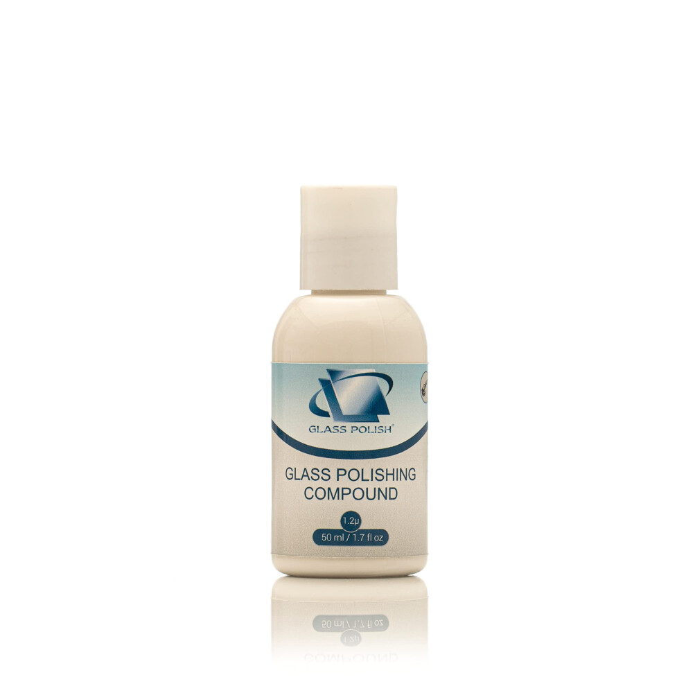 Glass Polish 1.7Oz (50Ml) Glass Polishing Cerium Oxide Compound For Professional Optical Polishing Of All Glass Surfaces - 1.2 Microns - Gp14003 5051226595974