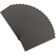 STEBRUAM Wet and Dry Sandpaper 120 Grit, Sanding Paper for Car Metal Wood