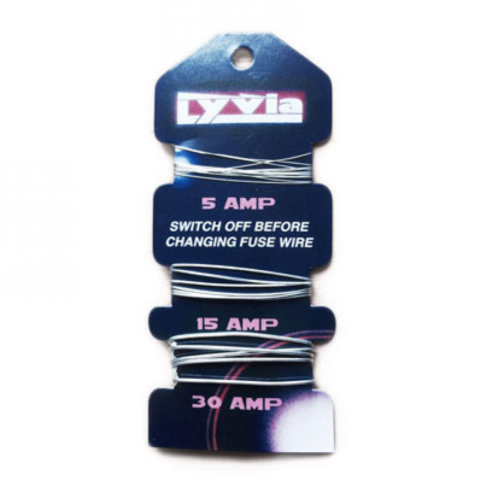 5/15/30 Amp Fuse Wire On Card 3685439511265