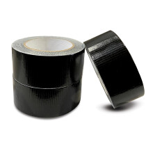JeeJaan Black Duct Tape | 3 Rolls of 50mm x 50m Gaffer Tape | Water Resistant Duck Tape/Guffa/Cloth | Adhesive Tape Multi-Use for Outdoor/Indoor