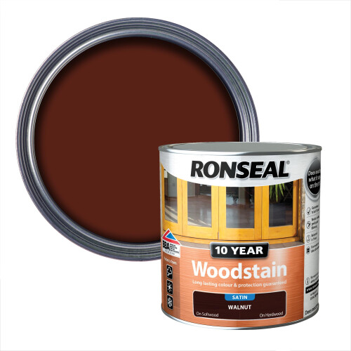 Ronseal Ronseal 10 Year Woodstain Walnut 2.5L