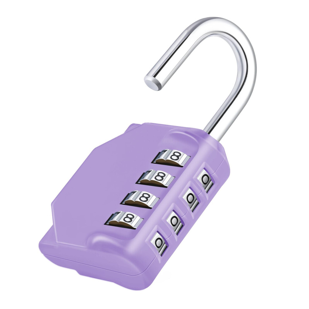 Zhege Padlocks With Code, Combination Padlock For Gym Locker, 4 Digit Combination Lock For School Locker, Outdoor Padlock Weatherproof For Garage 5051226612282
