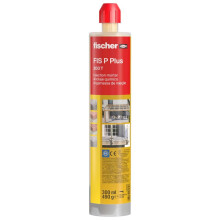 fischer FIS P Plus Injection Mortar Chemical Anchor Resin for Masonry