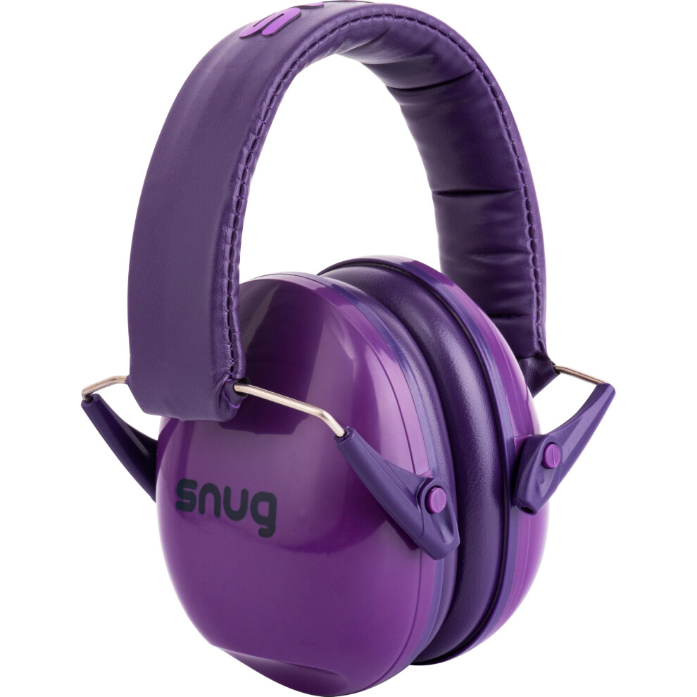 Snug Kids Ear Defenders - Noise Cancelling Headphones Protectors For Children, Toddlers And Baby (Purple) 5051226642517