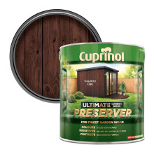 Cuprinol CUPGWPRECO4L 4L Ultimate Garden Wood Preserver - Country Oak