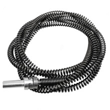 YankMooM Sewer Dredging Tool,6.6Ft/2m Drain Clog Remover Tool with Drill Connector Flexible Plumbing Snake Drain Dredging Spring for Household