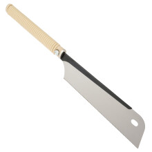 Japanese Pull Saw 10inch SK5 High Carbon Steel Japanese Hand Saw 17 Teeth Japanese Saw Lightweight Beech Handle Carpenter Cut Saw for Ultra Fine