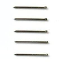 Merriway BH03716 (100 gm) Steel Panel Pin, 38 mm (1.1/2 Inch) Bright Finish for Cabinet and Joinery Work - Pack of 100 gm