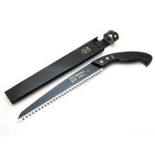 Saboten Japanese Pruning Saw 9.4 in (240mm) – Fluorine-Coated High-Carbon Steel Blade, 7.5mm Tooth Pitch, Smooth Pull Cuts, Wooden Handle