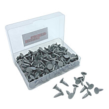 Galvanised 13mm Roofing Felt Clout Nails - The Perfect DIY & Professional Solution for Securing Shed Roofs with 200 Grams