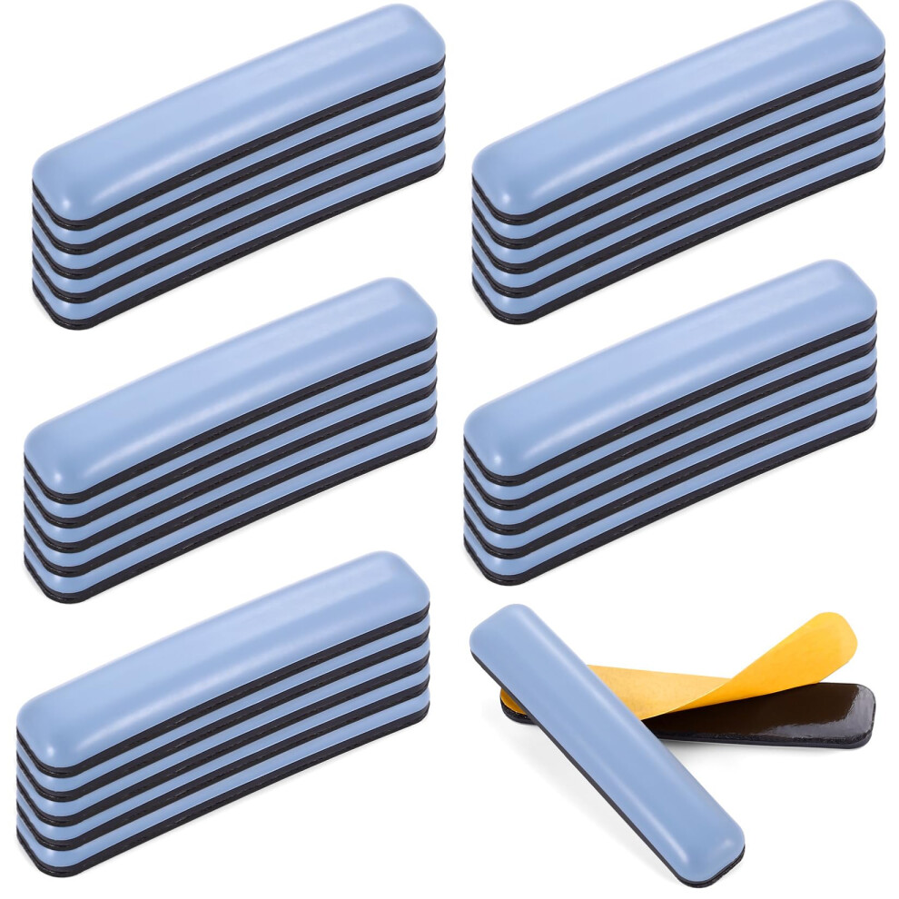 25 Pcs Heavy Furniture Sliders For Carpet, Rectangular Self-Adhesive Furniture Glides For Hard Floor Wood Floorsfurniture Gliders Moving Pads 5051226628405