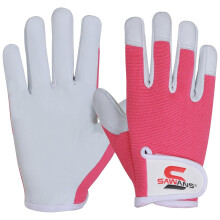 SAWANS Leather Gardening Gloves for Women/Men Ladies Working Gloves Thorn Proof Rigger Garden Gloves Safety work gloves Gardening Gifts Multipurpose