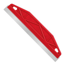 QUIIEOSKIA 12 Inch red Paint Shield, Wallpaper Scraper Edge Painting Tool