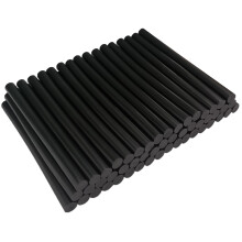 Raintwo 50 Pcs Hot Melt Glue Sticks 100mm x 7mm Black Adhesive for Hot Glue Gun