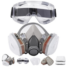Wytcyic Reusable Respirаtor, Gas Cover Organic Vapor Mask and Dust-proof Face Cover, Gas Mask With Filter, Protection for Painting