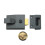 Yale Yale Locks 89DMGPB Deadlock Nightlatch DMG Brass Cylinder 60mm Backset (Boxed) 1