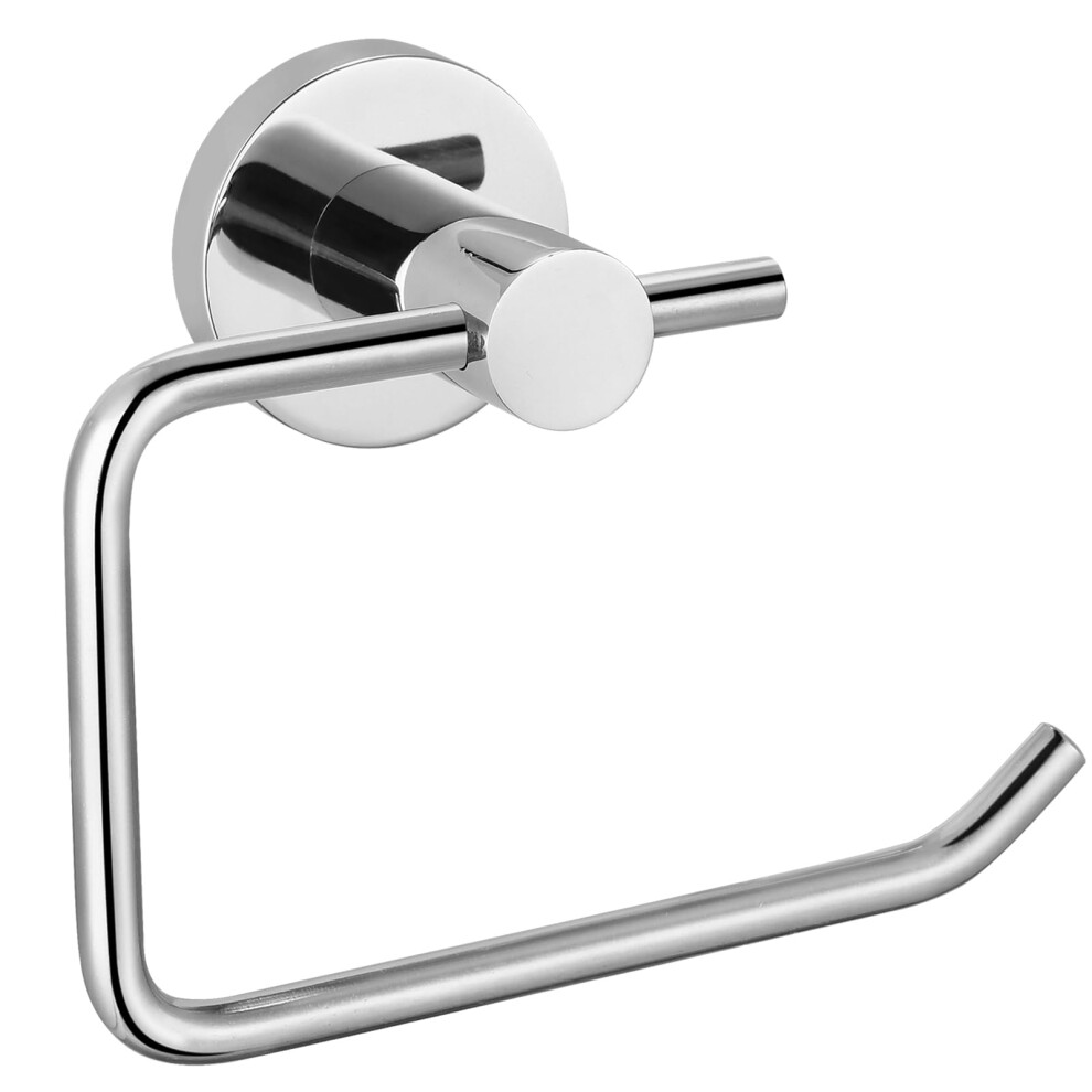 Katezon Toilet Paper Holder, Premium 304 Stainless Steel Rustproof Wall Mounted Toilet Roll Holder For Bathroom, Kitchen, Washroom (Chrome) 5051226645235
