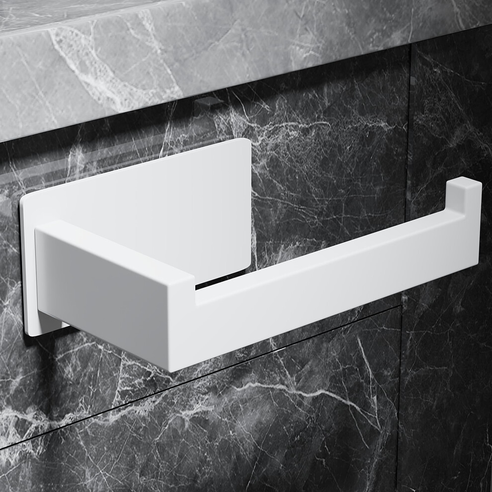 Aikzik Toilet Roll Holder Wall Mounted, Premium 304 Stainless Steel Toilet Paper Holder Self Adhesive For Bathroom & Kitchen 5051226625466