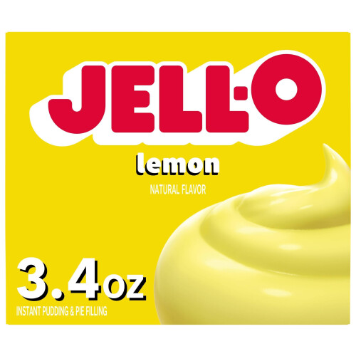 Jello Lemon Instant PUDDING AND PIE FILLING 96g