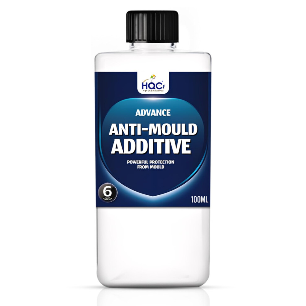Hqc Anti-Mould Additive 100Ml Concentrate Â Add Long-Lasting Mould Resistance To Paint, Wallpaper Paste & Grout 5051226636349
