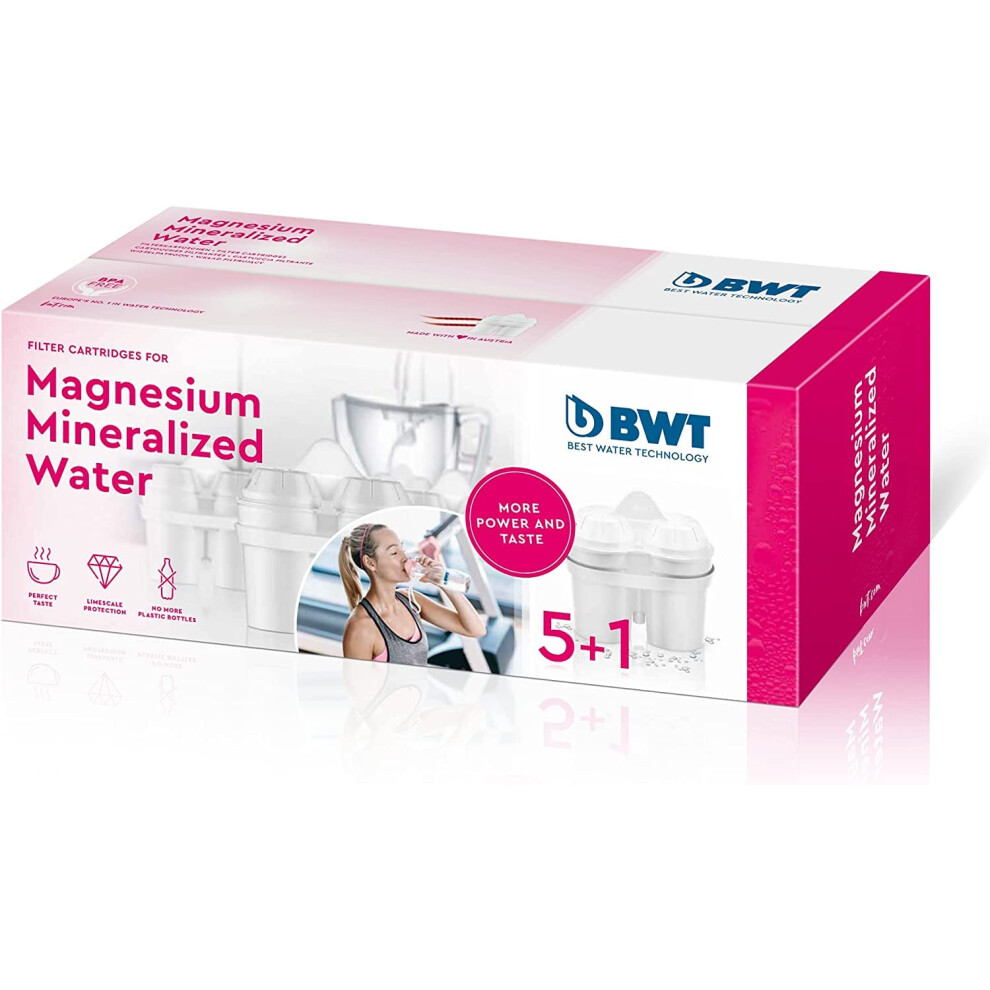 Bwt 120 Litre Longlife Mg2+ Cartridge, Pack Of 6, Cart006 5051226646164