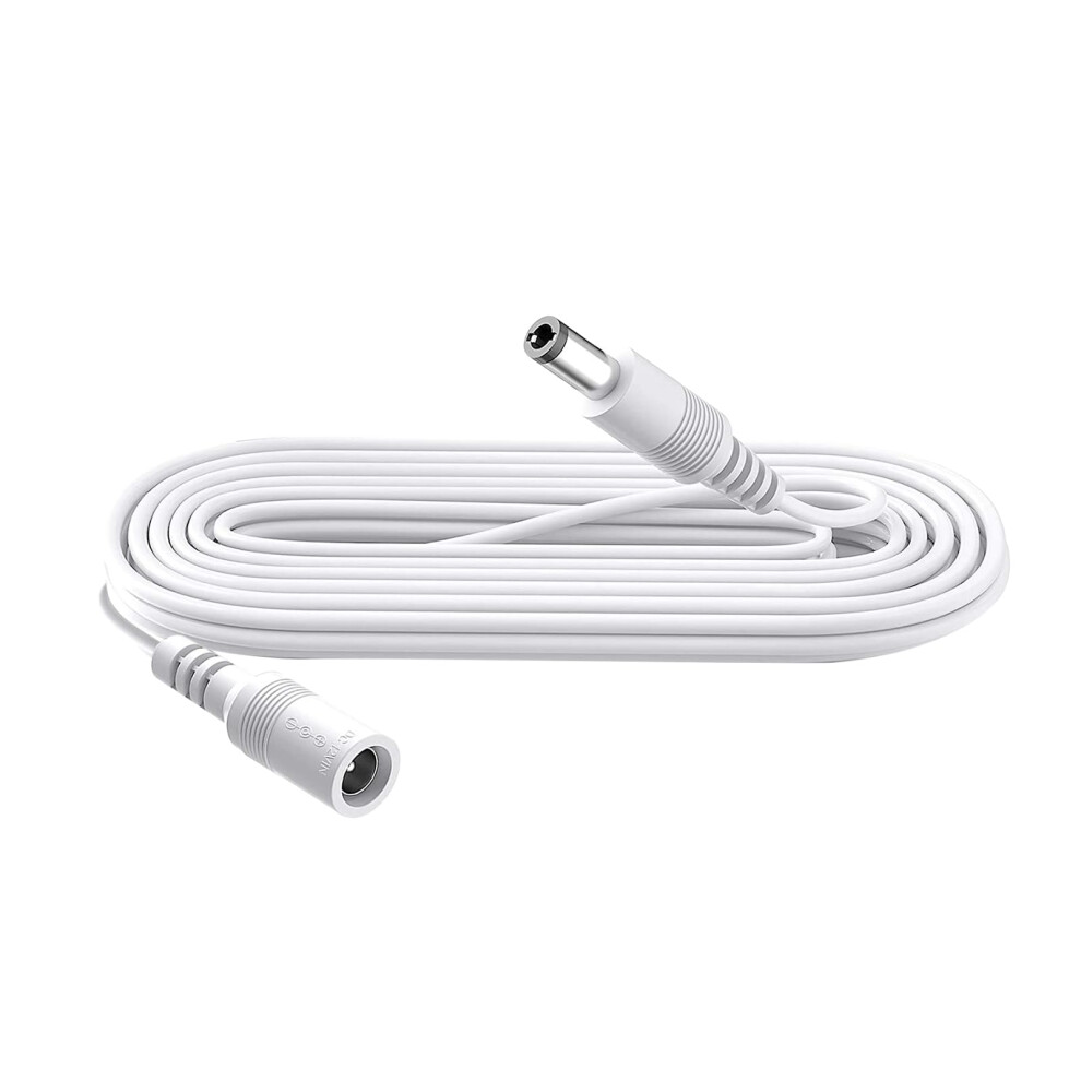 Security-01 2M Extension Cable, Plug 5.5Mm X 2.1Mm, Dc 5V 6V 9V 12V 24V Power Adapter Extension Cord, For Cctv Camera, Ir Illuminator, Printer, Led S 5009476984895