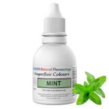 Sugarflair Mint Flavouring - Natural Food Flavouring for Baking, Cakes, Ice Creams, Chocolates