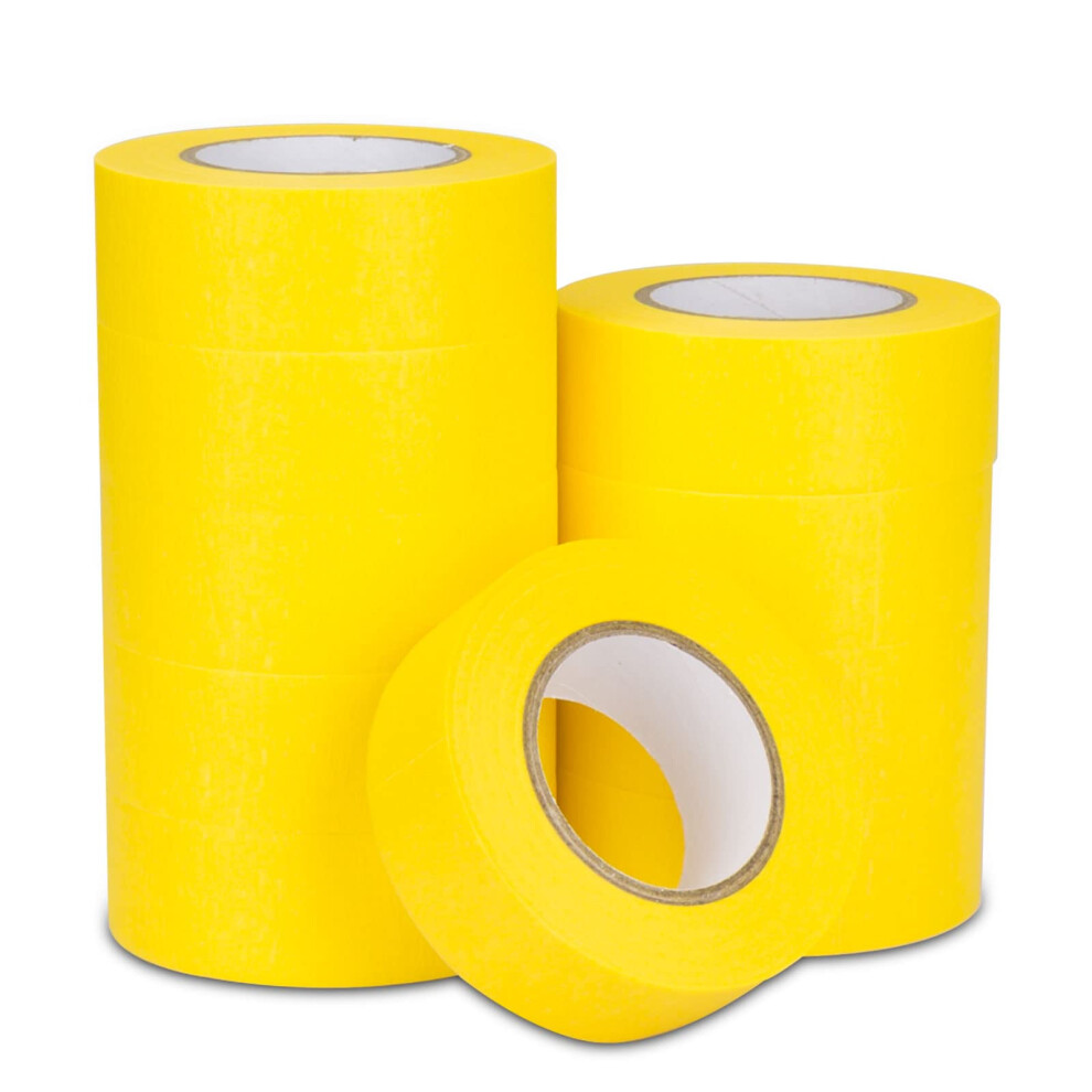Haraqi 10Pcs 25Mm Low Tack Painters Masking Tape For Painting Artists Decorating 5051226659317